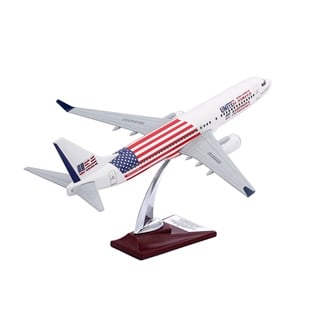Zekupp - Maket Uçak - Boeing 737-800 1/100 - ABD ÖZEL TASARIM Model Uçak