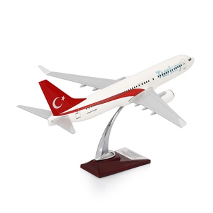 ZekUpp - Maket Uçak - Boeing 737-800 1/100 - TÜRKİYE Özel Tasarımlı Model Uçak