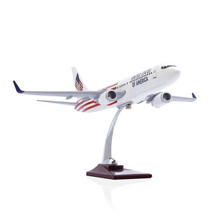 Zekupp - Maket Uçak - Boeing 737-800 1/100 - ABD ÖZEL TASARIM Model Uçak