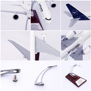 ZekUpp -Maket Uçak - Boeing 777-300 1/200 - LUFTHANSA Model Uçak