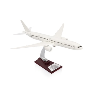 Zekupp - Maket Uçak - Boeing 777-300 1/200 - BEYAZ ÖZEL TASARIM Model Uçak