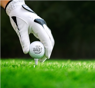 Zekupp Profesyonel 8 Golf Topu 10 Tee İşaretleyici ve Şapka Klipsli Ahşap Kutu Golf Seti