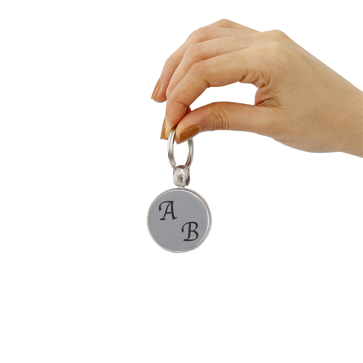 ANH0001Zekupp Harf İşlemeli Anahtarlık