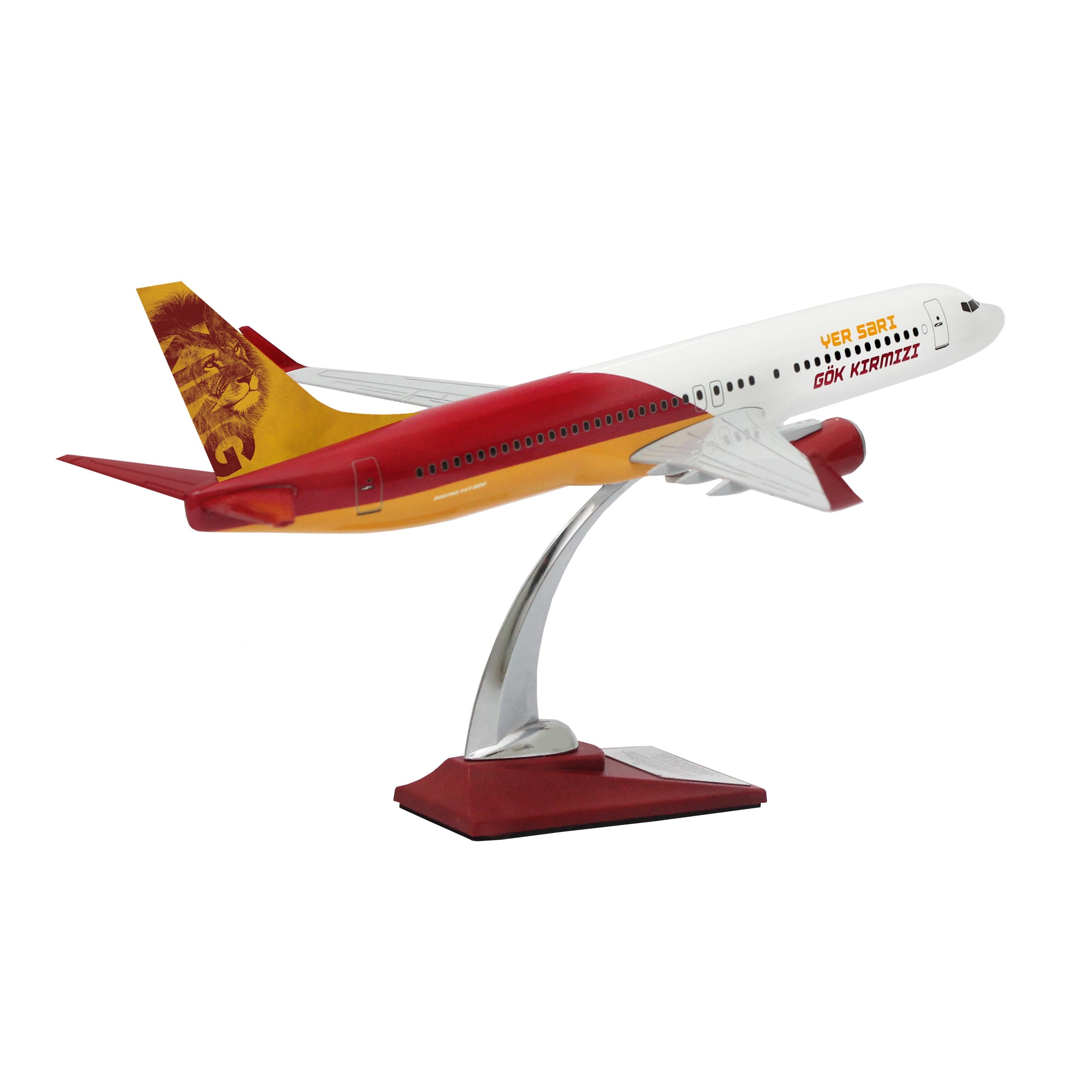 UCK0209Zekupp Boeing 737-800 1/100 Ölçek Lion King Tasarımlı Maket Uçak