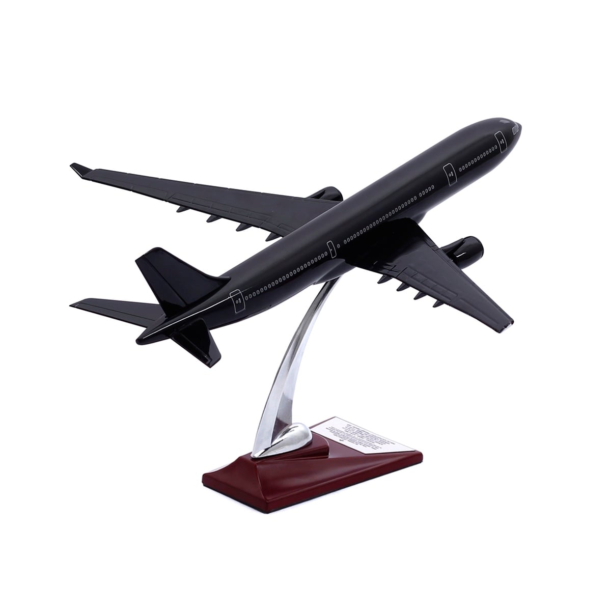 Zekupp - Maket Uçak - Airbus A330-300 1/200 - SİYAH ÖZEL TASARIM Model Uçak