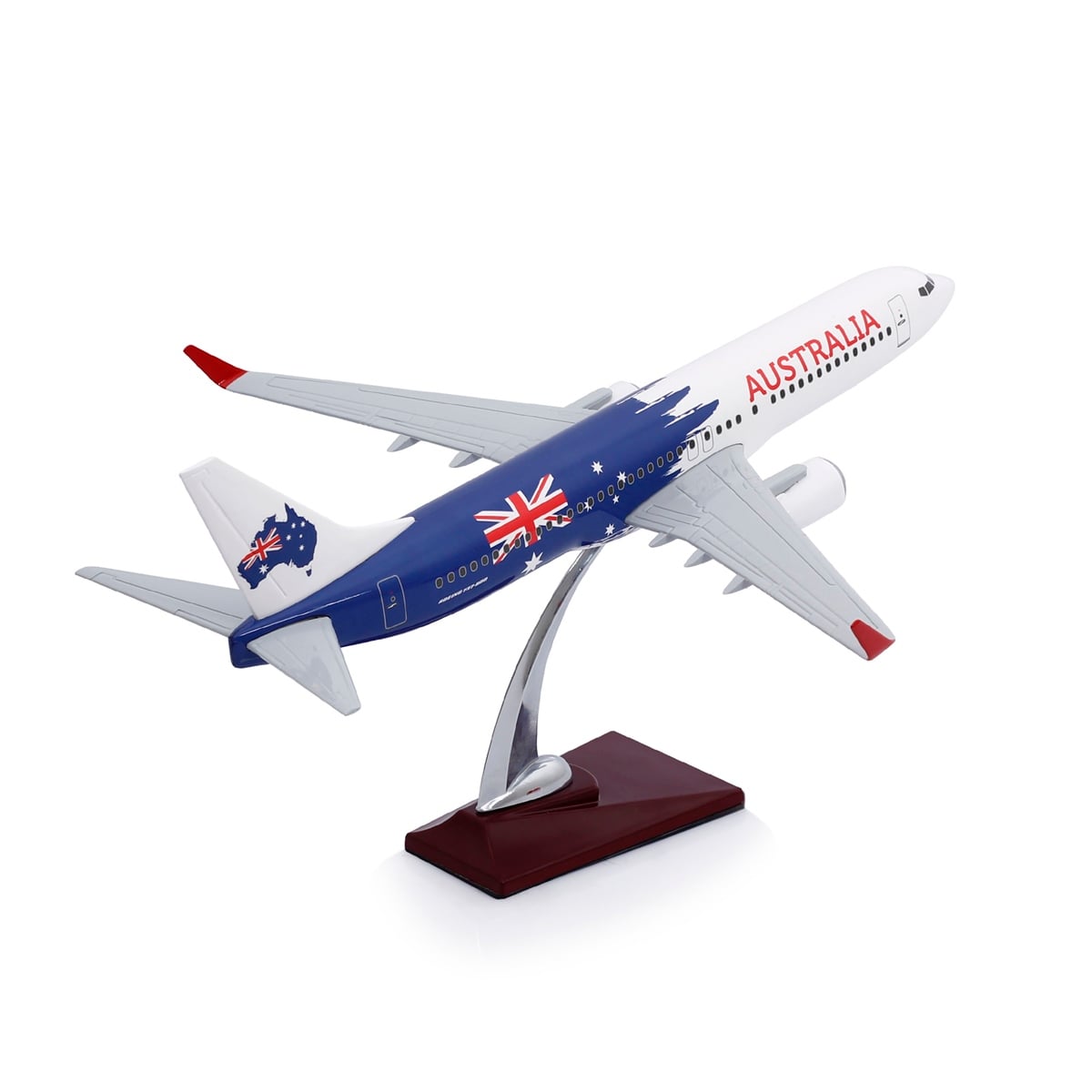Zekupp - Maket Uçak - Boeing 737-800 1/100 - AVUSTRALYA ÖZEL TASARIM Model Uçak