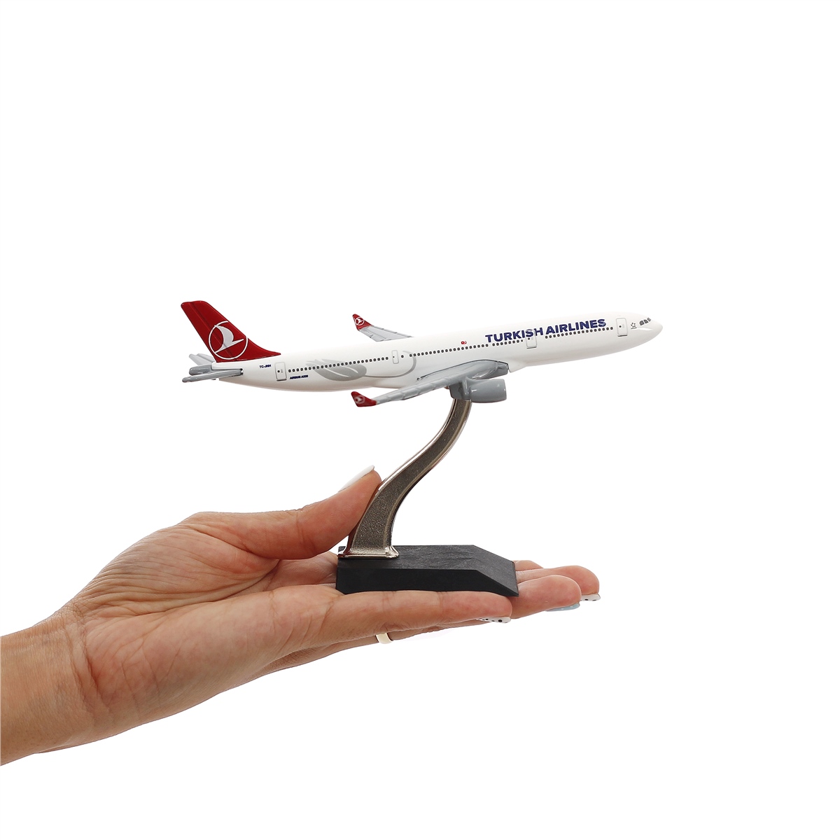 ◉TURKISH AIRLINES◉航空機模型　A330-300　ターキッシュ Zekupp - Maket Uçak THY LİSANSLI - Airbus A330-300 1:400 Metal