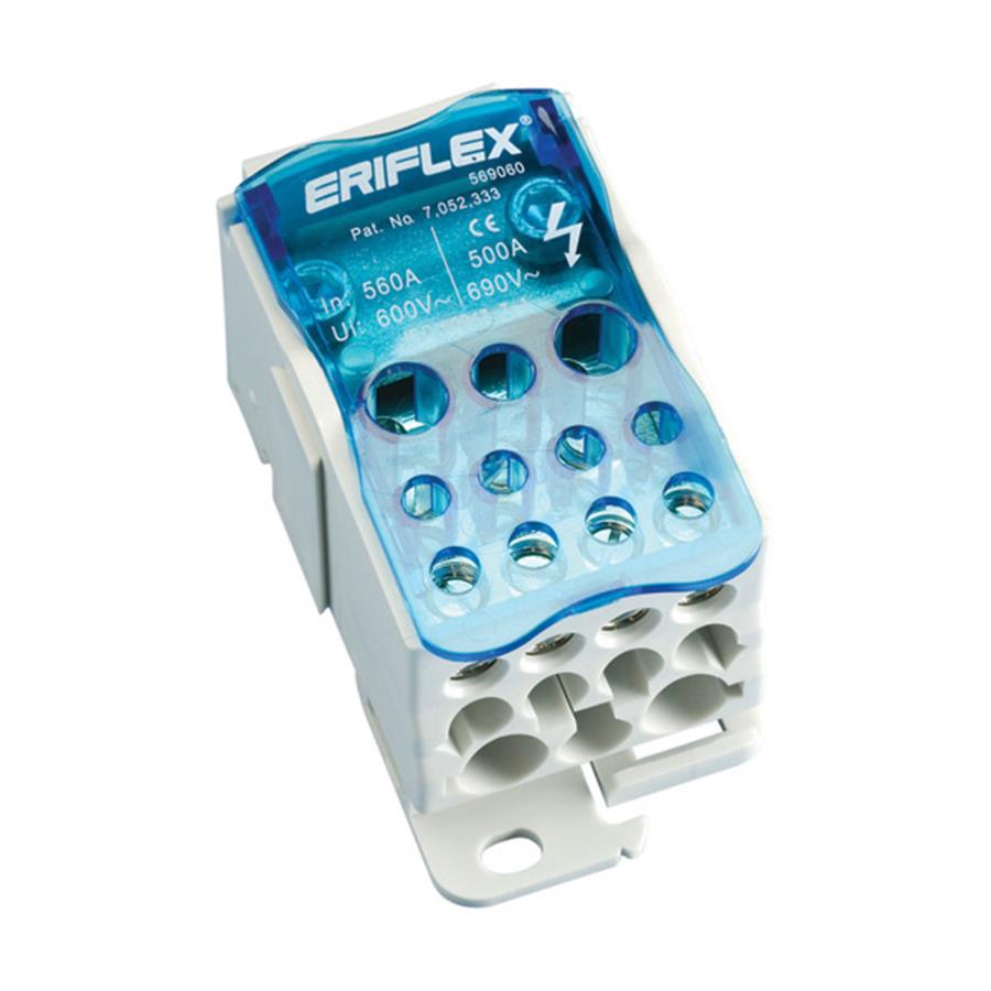 1 KUTUP - 12 DELIKLI 500A DAGITICI  1x(24x8mm BARA) + 2x35mm² + 5x16mm² + 4x10mm²)