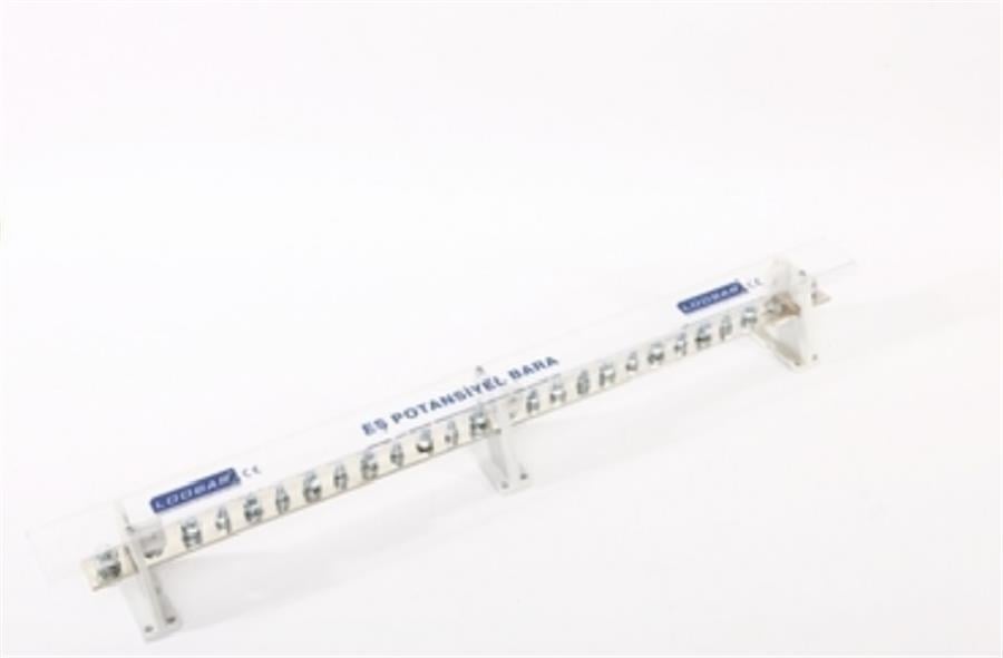 1 KUTUP - 400A (2/21 SKP,Giris-Çikisli ) KALAYLI BAKIR BARA (30x5mm)