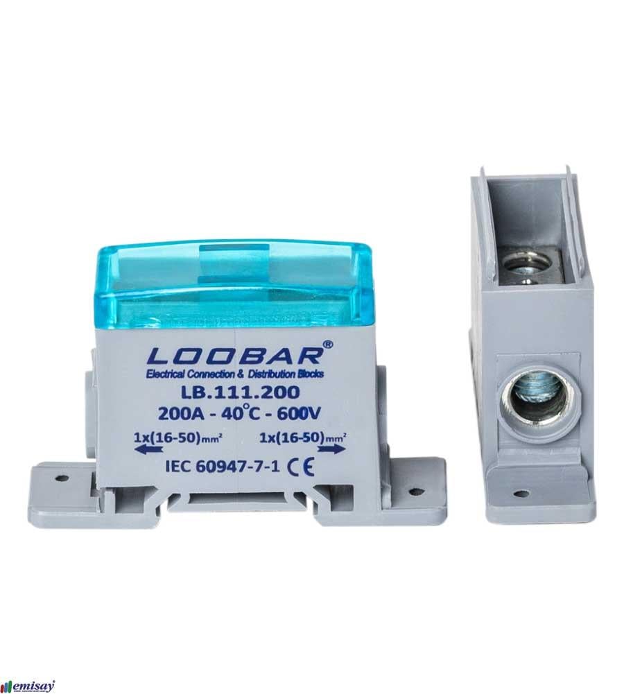1x50mm² GIRIS-ÇIKIS EK KLEMENS 200A