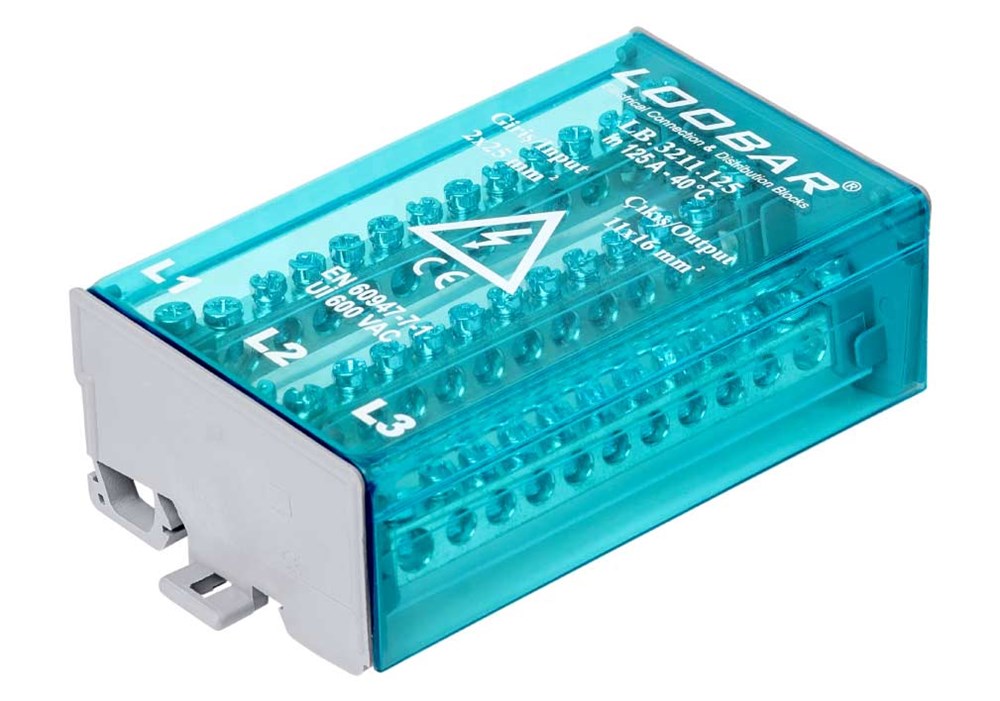 3 KUTUP - 13 DELIKLI - 125A DAGITICI (2x25mm² + 11x16mm² + 5x10mm²)