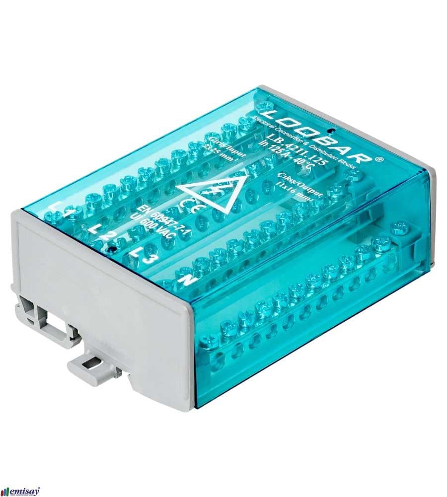 4 KUTUP - 13 DELIKLI - 125A DAGITICI (2x25mm² + 11x16mm² + 5x10mm²)