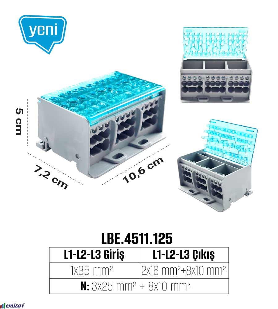 4 KUTUPLU 125 AMPER KOMPAKT SET(YENI)