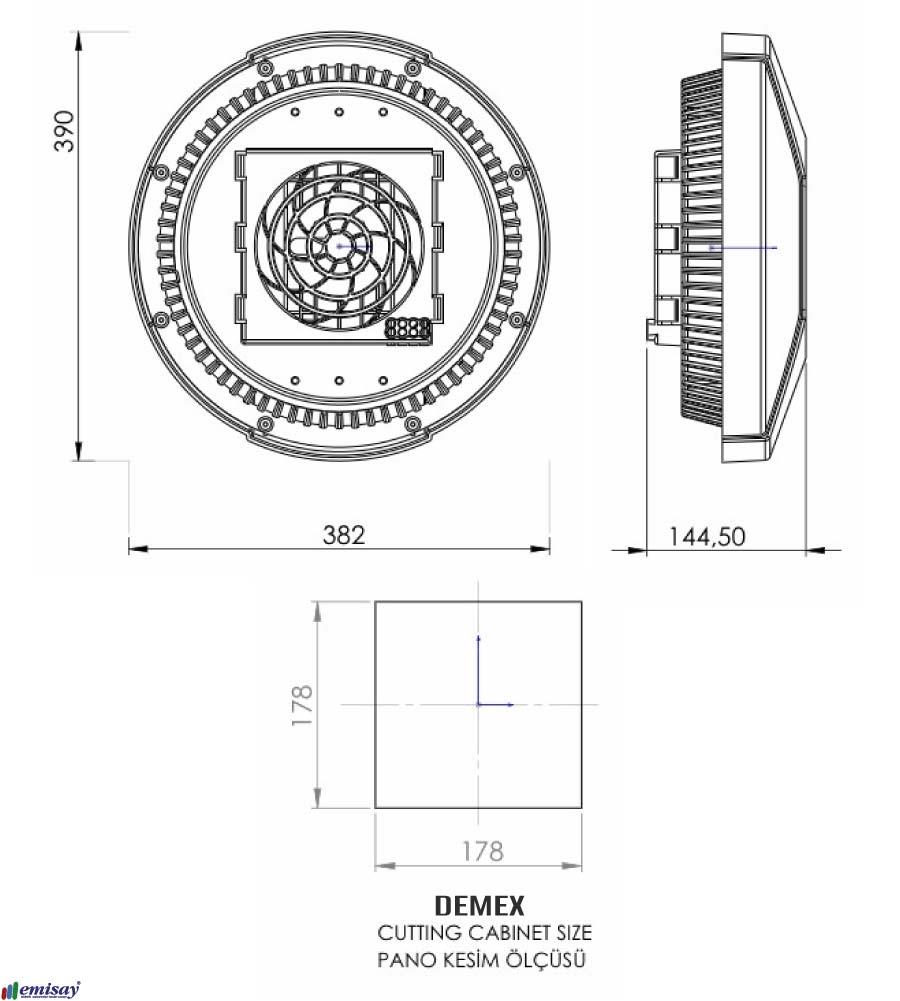 ÇATI FANI DEMEX 300 M³