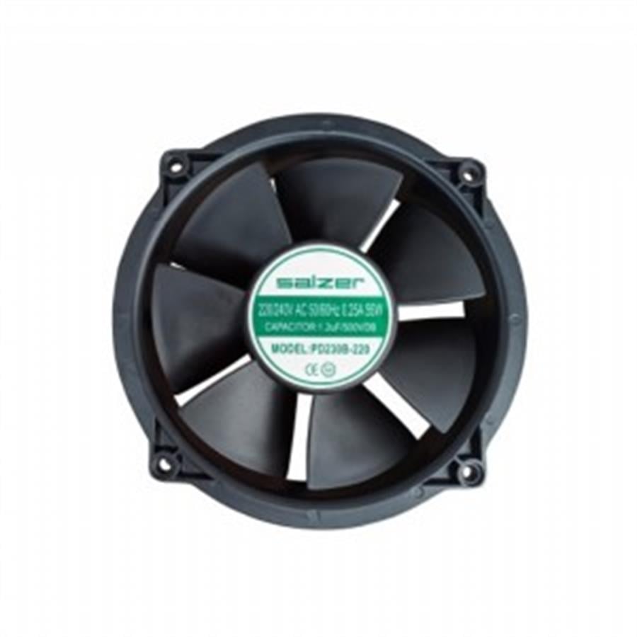 SALZER (Ø230x65) FAN RULMANLI PLASTIK KANATLI 220V