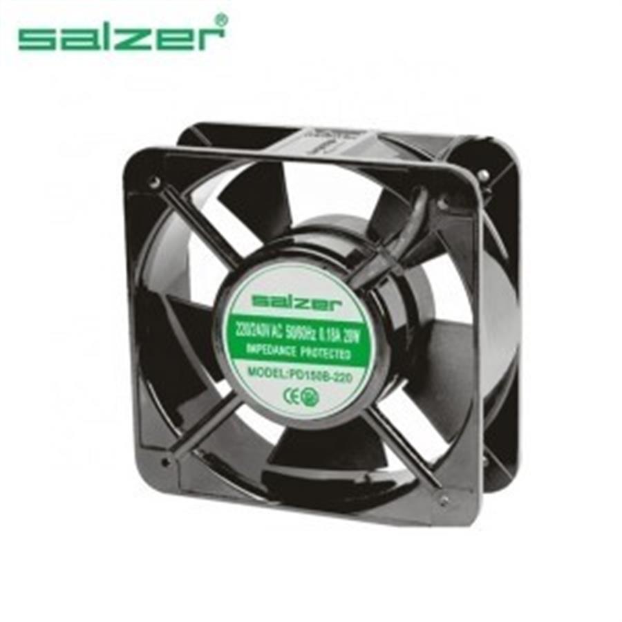 SALZER (80x80x38) FAN PLASTIK KANATLI 220V
