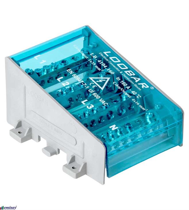 4 KUTUP - 6 DELIKLI - 160A DAGITICI (1x35mm² + 1x25mm² + 4x16mm²)