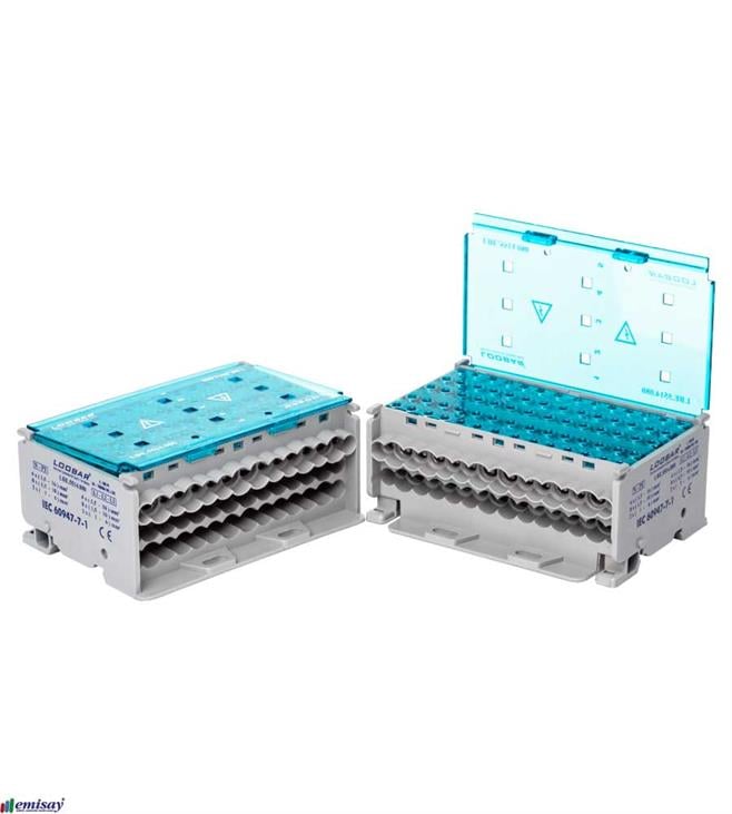 5 KUTUP - 14 DELIKLI - 80A  TAM KAPALI DAGITICI (4x16mm² + 8x10mm² + 2x6mm²)