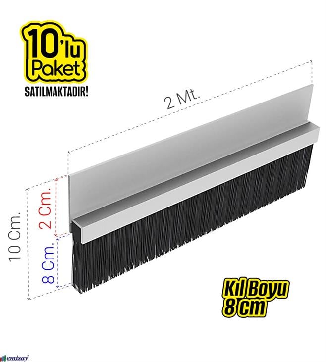 KIL BOYU 8 CM TOZ FIRÇASI