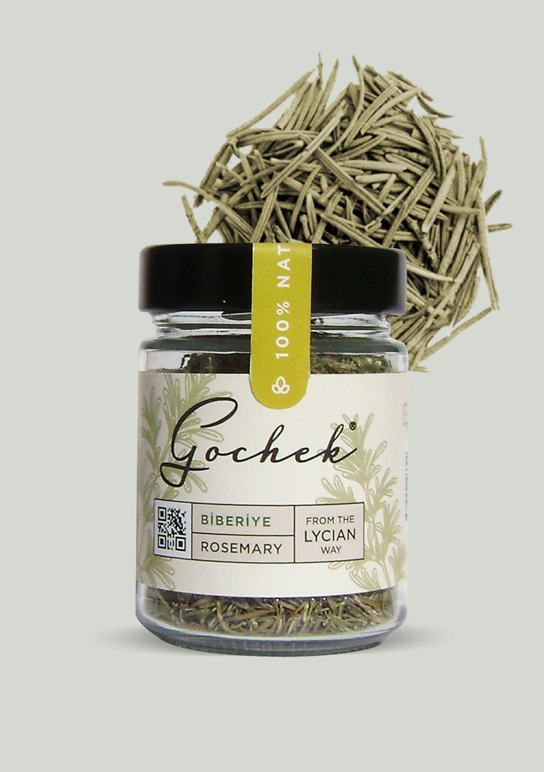 Doğal Biberiye | Kurutulmuş Katkısız Biberiye 30 Gr | Gochek