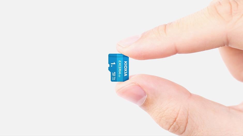 1TB KIOXIA EXCERIA G2 MICRO SDXC U3 V30 4K 100 MB/s LMEX2L001TG2