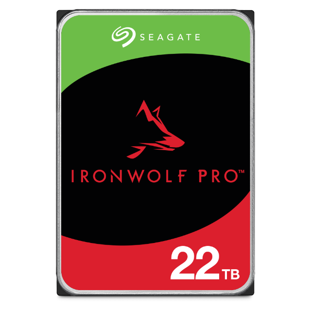 22TB SEAGATE IRONWOLF 7200 512M NAS ST22000NT001