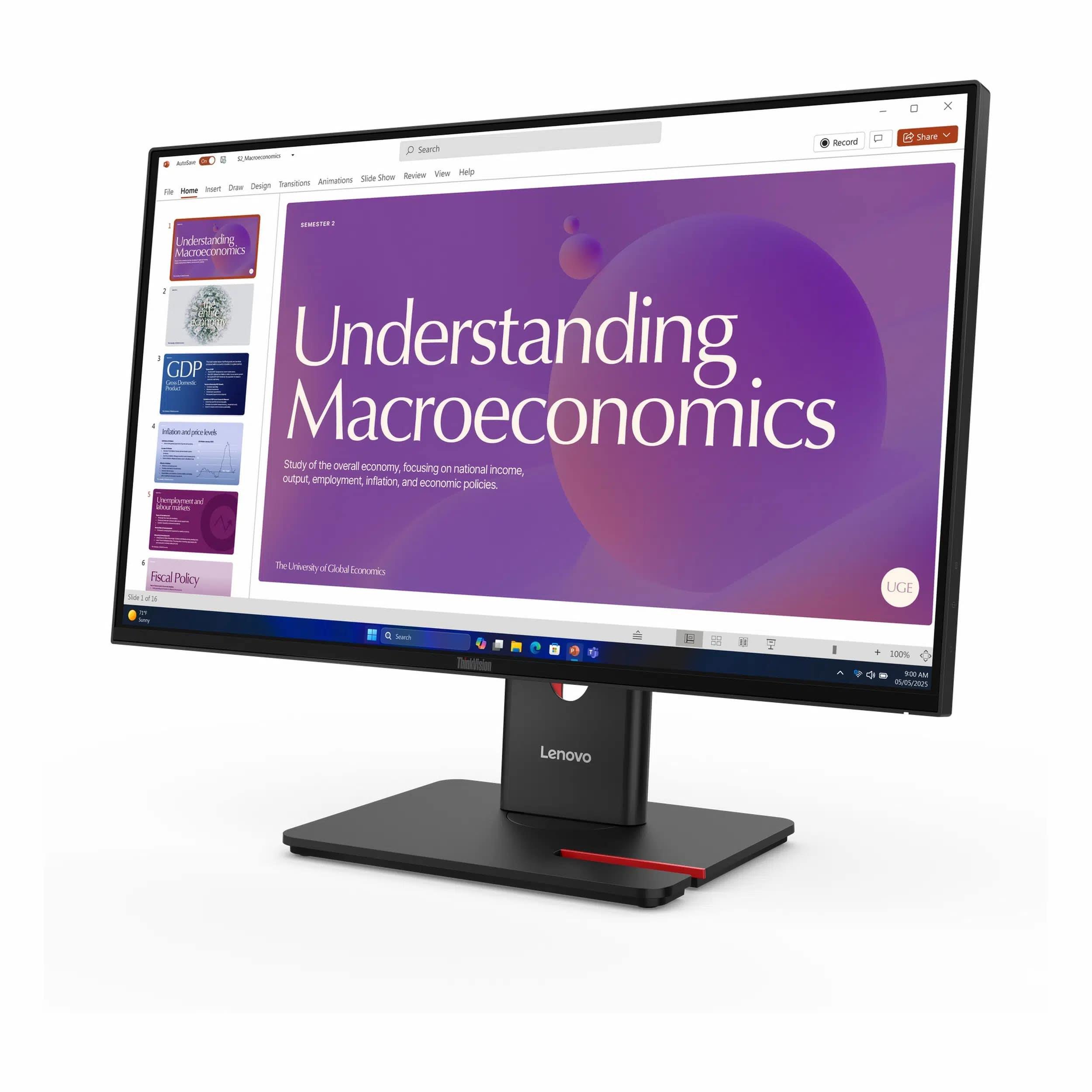 23.8 LENOVO THINK T24D-40 64B9GAT1TK 4MS 120Hz