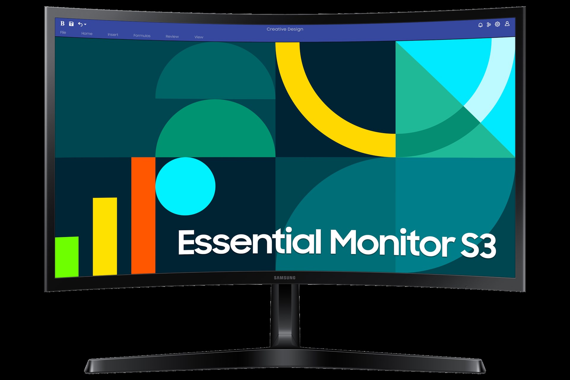 24 SAMSUNG LS24D366GAUXUF 4MS 100HZ CURVED