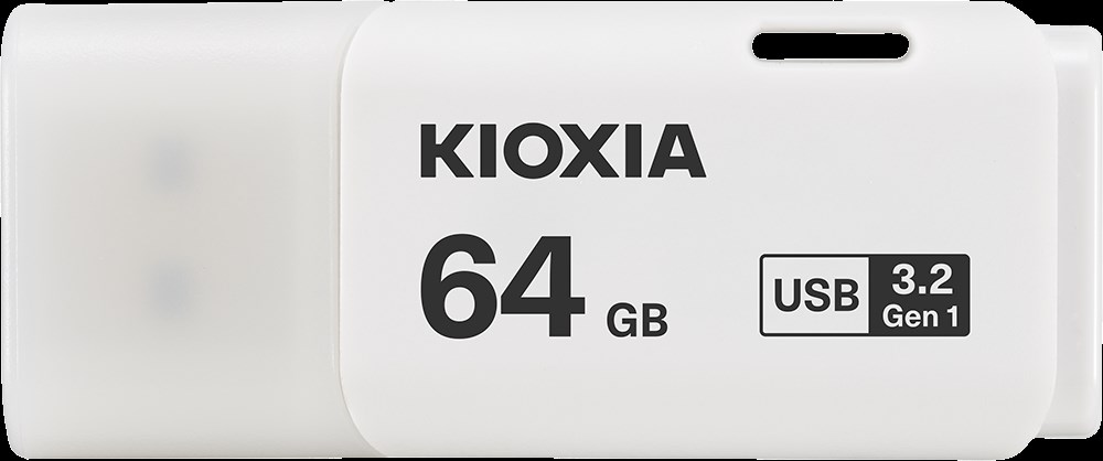 64GB USB3.2 GEN1 KIOXIA BEYAZ USB BELLEK LU301W064GG4