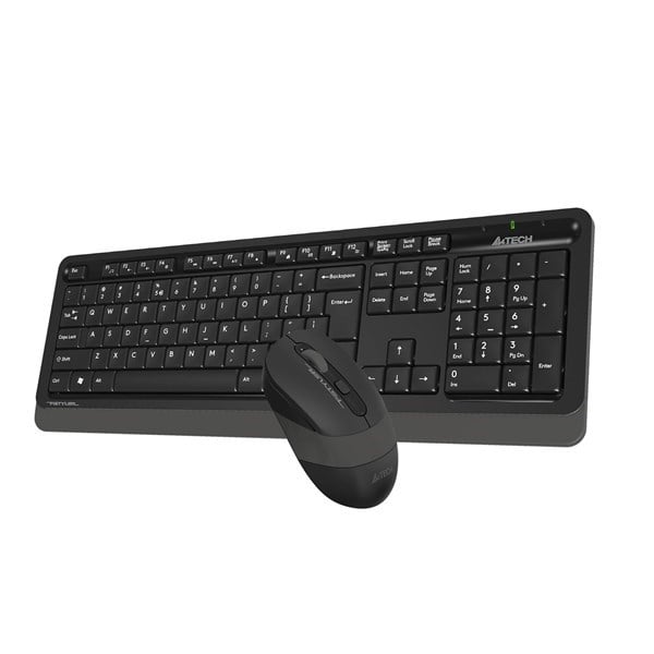 A4TECH FG1010 Kablosuz Q Trk Siyah/Gri Klavye - Mouse Set