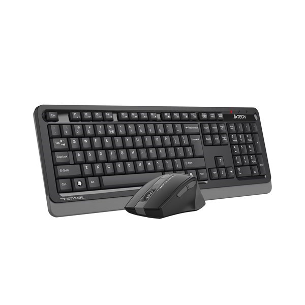 A4TECH FG1035 Kablosuz Q Trk Siyah/Gri Klavye - Mouse Set