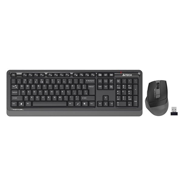 A4TECH FG1035 Kablosuz Q Trk Siyah/Gri Klavye - Mouse Set