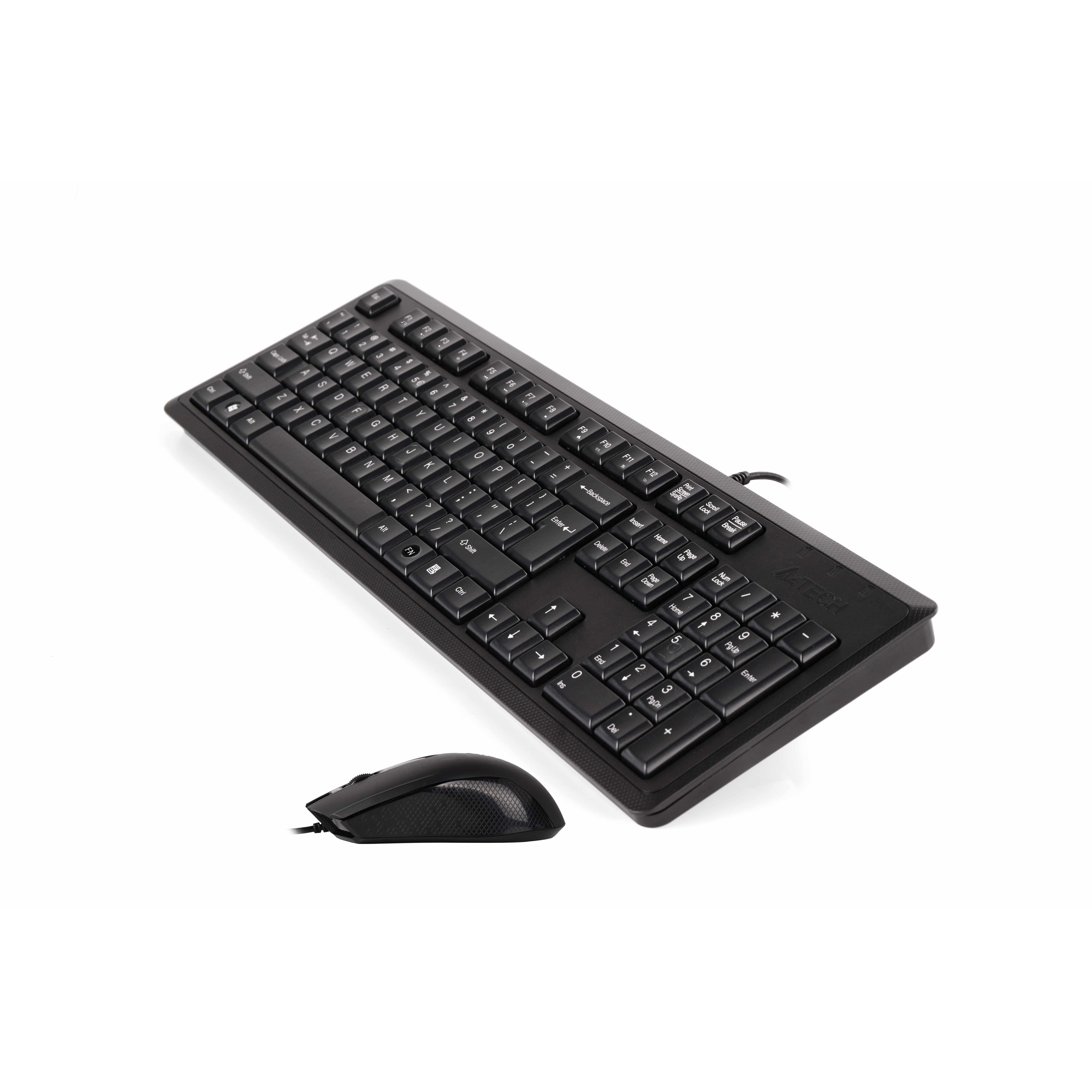 A4 TECH KR-9276 USB MULTİMEDYA SİYAH Q KLAVYE MOUSE