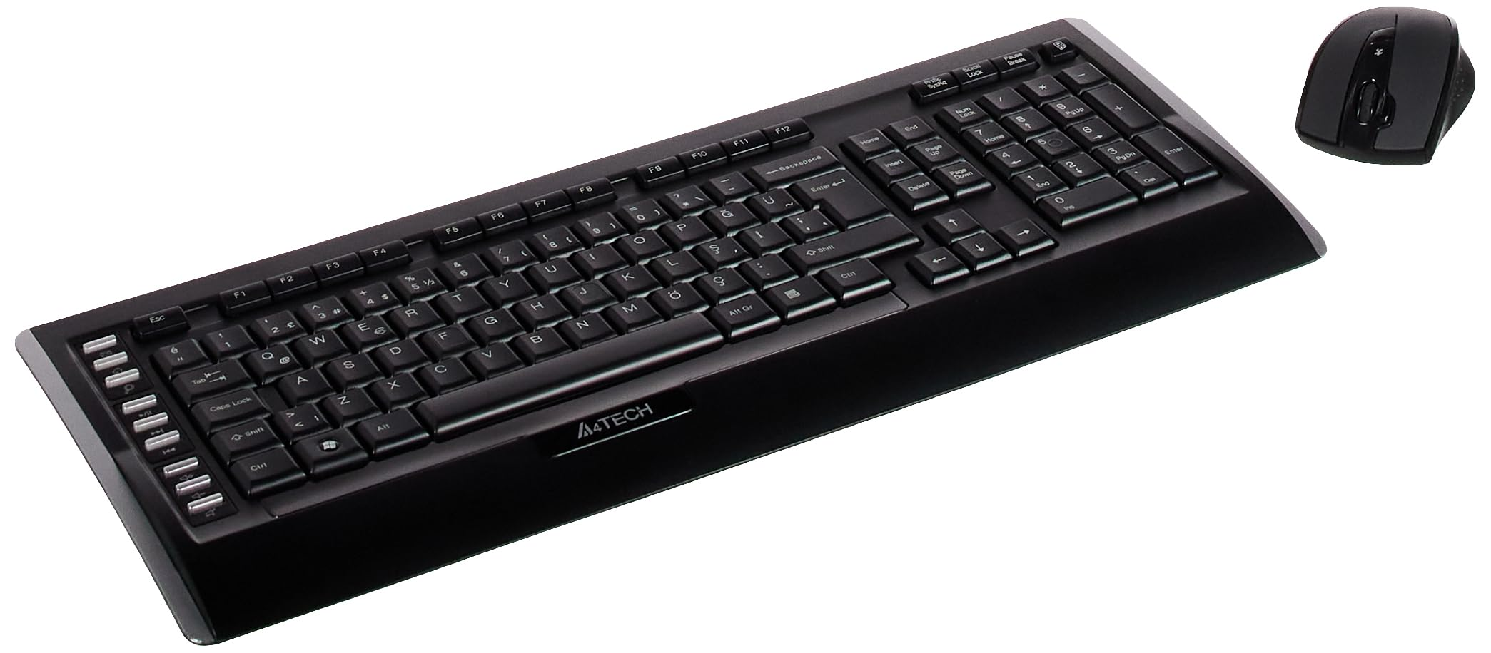A4TECH 9300F Kablosuz Q Trk Siyah Klavye - Mouse Set