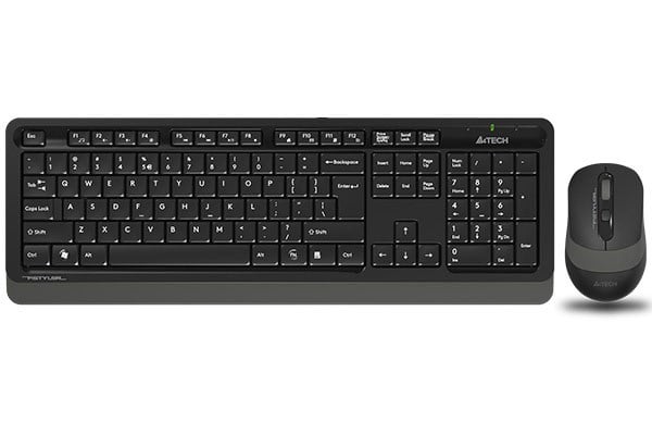 A4TECH FG1010 Kablosuz F Trk Siyah/Gri Klavye - Mouse Set