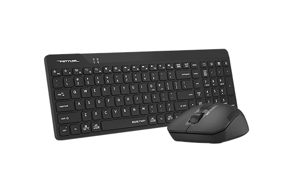 A4TECH FG2300 AIR2 Kablosuz Q Trk Sessiz Siyah Klavye - Mouse Set
