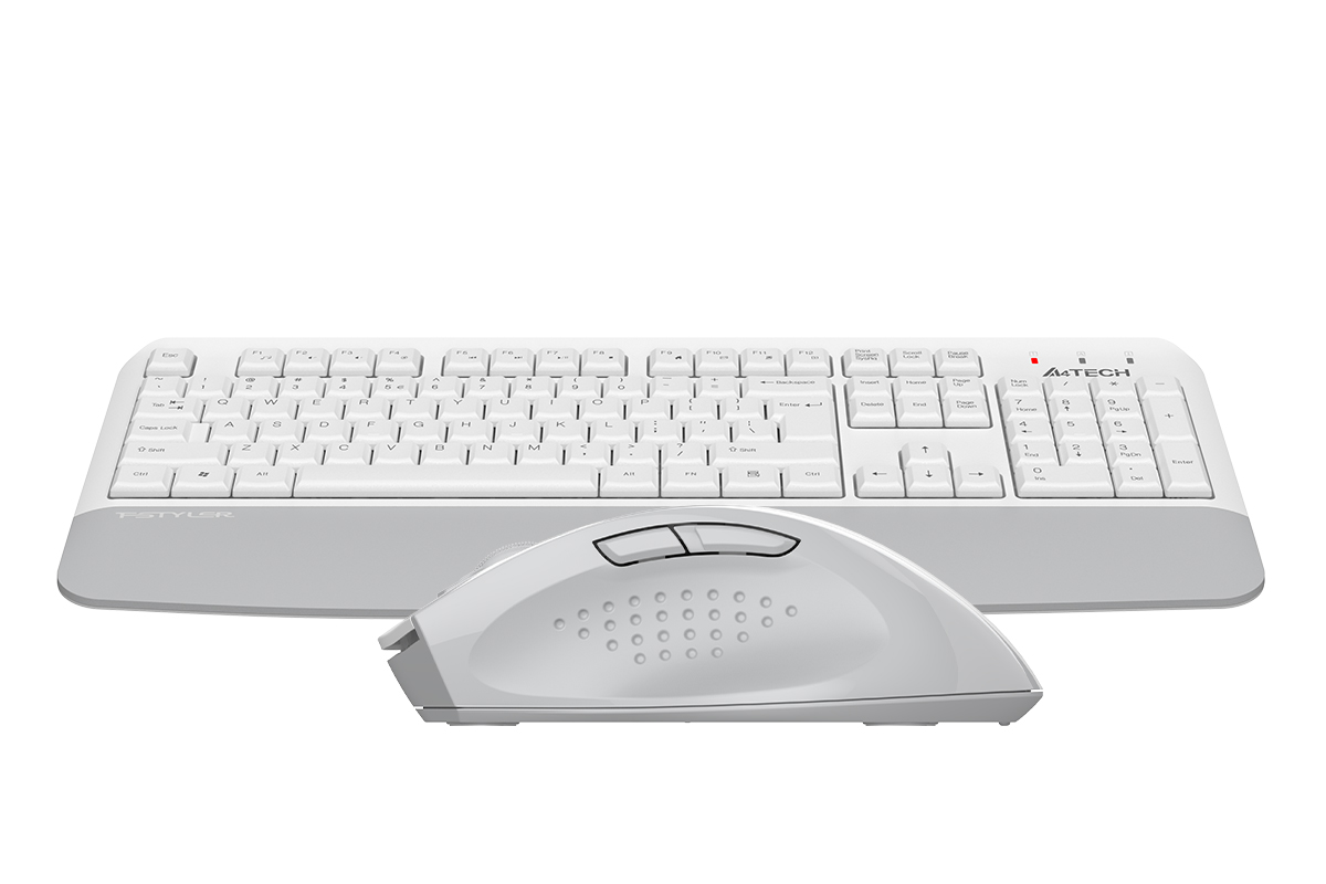 A4TECH FG2500S PLUS Kablosuz Q Trk Beyaz Klavye - Mouse Set