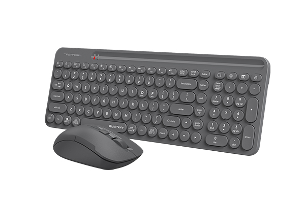 A4TECH FG3300 Kablosuz Q Trk Sessiz Gri Klavye - Mouse Set