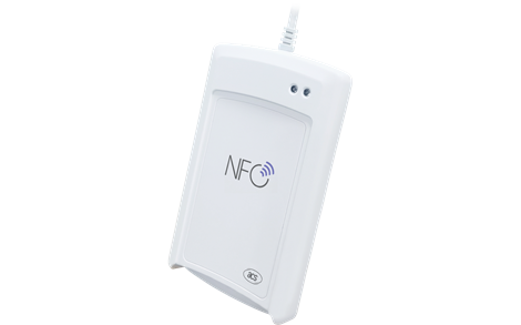 ACS ACR1581U-C1 DualBoost III USB Type-A Temaslı + 13.56MHz NFC Temassız Akıllı Kart Okuyucu / Kodlayıcı