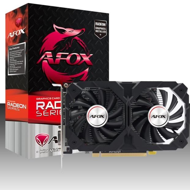 AFOX AFRX550-8192D5H2-V2 RX 550 8GB DDR5 128Bit VGA/DVI/HDMI 16X