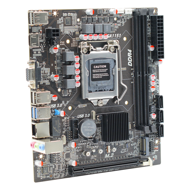 AFOX IH310C-MA6-V4 DDR4 HDMI VGA PCIe 16X 1151p mATX