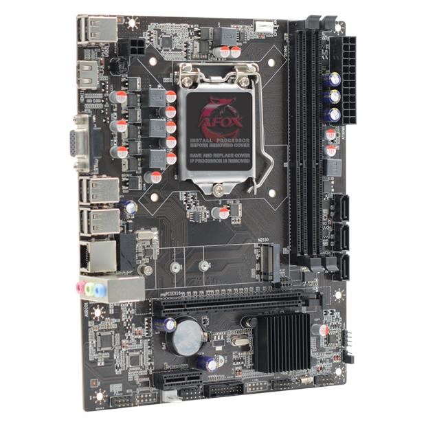 AFOX IH61-MA5-V6 H61 2xDDR3 VGA+HDMI 1x LAN 1X M.2 NVMe Gen3 1155 PIN ANAKART