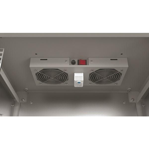 AGER 9U 600x600mm IP66 Dış Ortam Duvar Tipi Kabinet AG-OT09U6060B2-D-A-M1