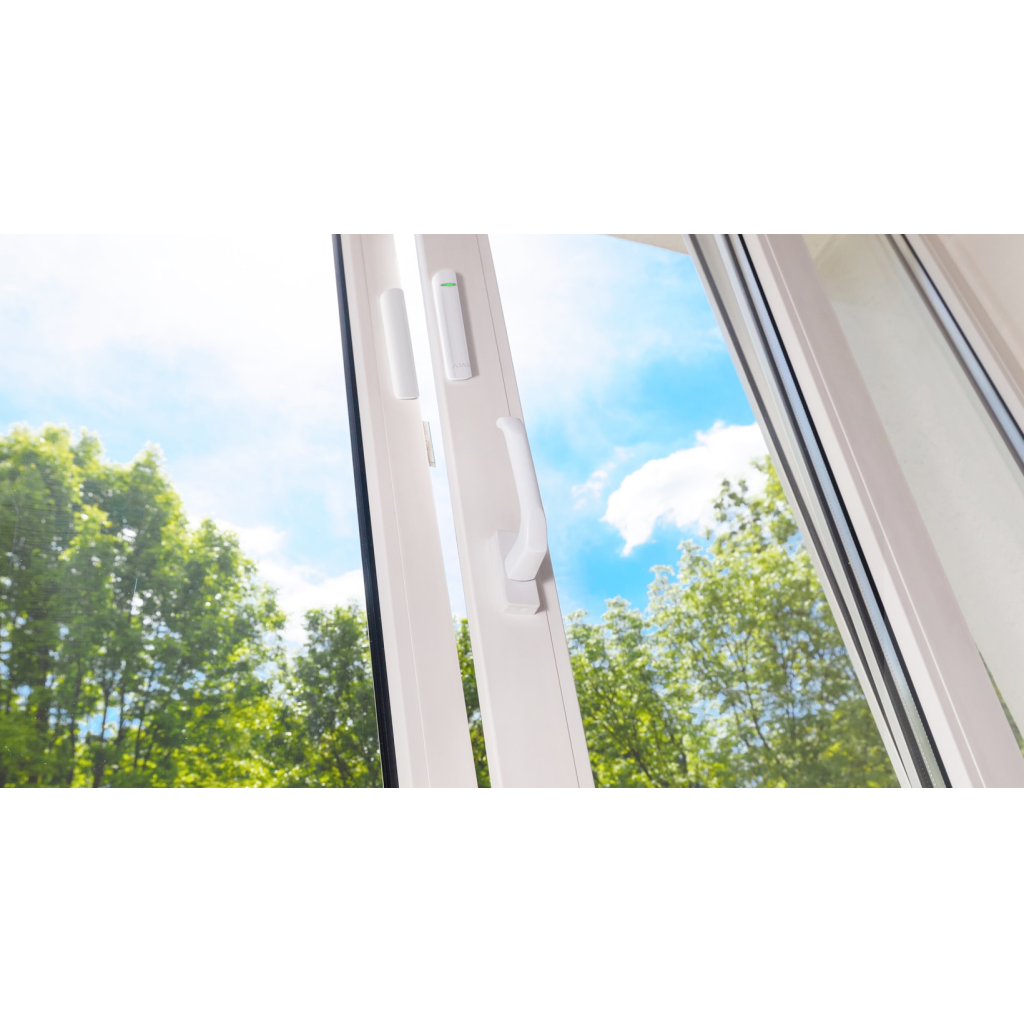 AJAX, DoorProtect Plus, Kablosuz Darbe Dedektörü,  Beyaz