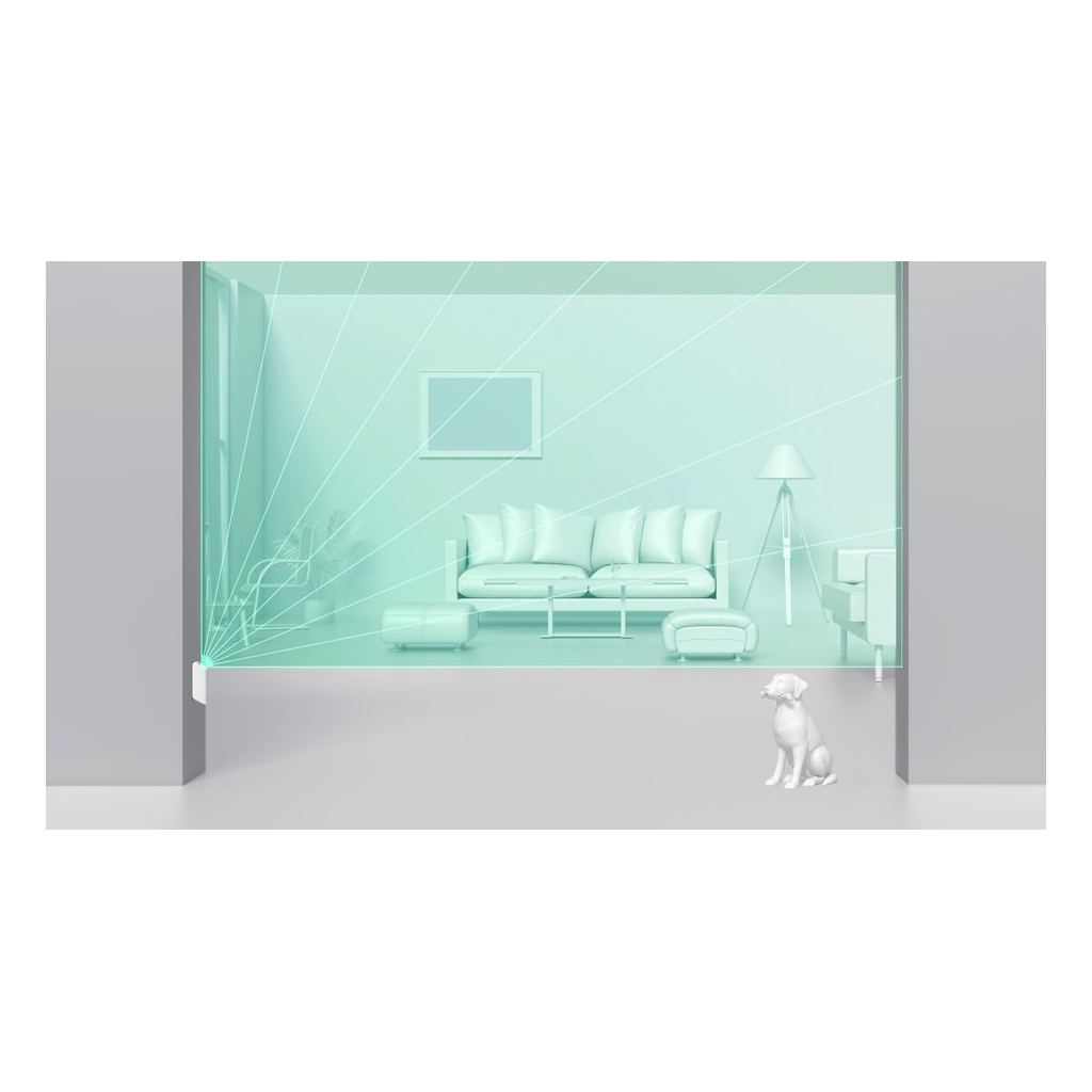 AJAX MotionProtect Curtain Kablosuz Perde Tipi  Hareket Dedektörü BEYAZ