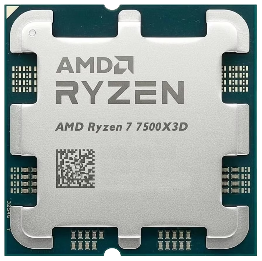 AMD RYZEN 5 7500X3D 102MB 12çekirdekli O/B UHD AM5 65w Kutusuz+Fansız