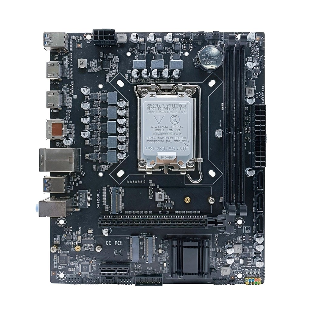 ARKTEK ALPHA FORCE, AK-H510M EG VS, 2xDDR4, M.2, 2x HDMI, DP, 10-11.Nesil, LGA1200 Soket, Anakart