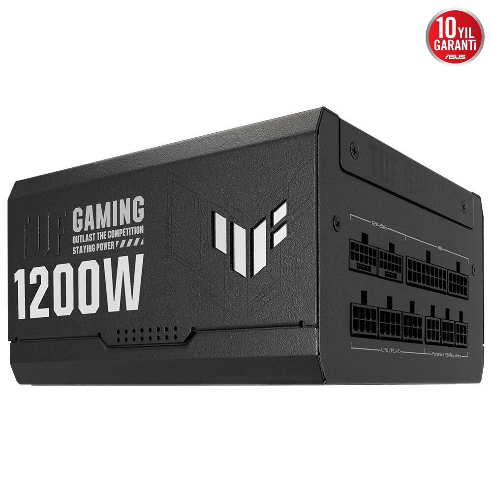 ASUS 1200W 80+ GOLD TUF GAMING 1200G PCIe5.0 Tam Modüler Power Supply