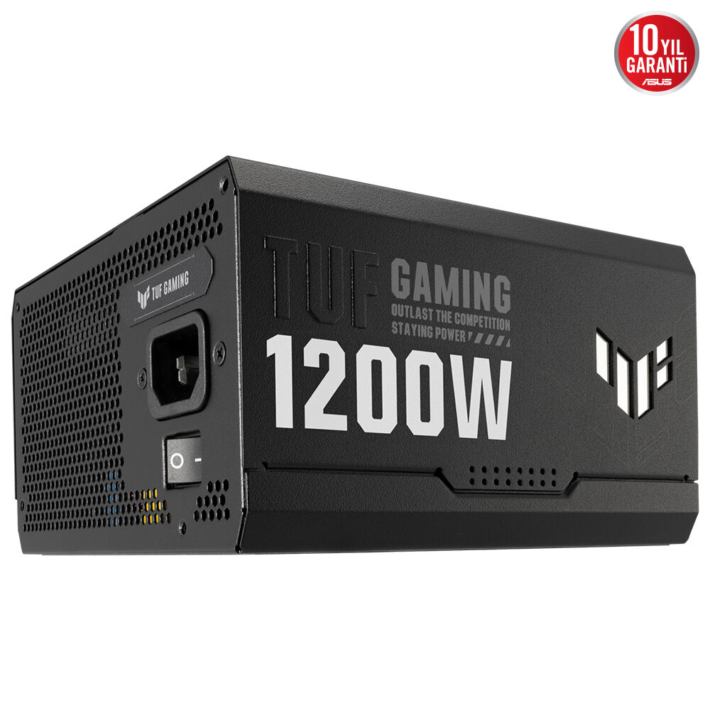 ASUS 1200W 80+ GOLD TUF GAMING 1200G PCIe5.0 Tam Modüler Power Supply