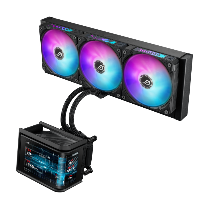 ASUS 360mm RYUO IV SLC ARGB Sıvı Soğutmalı AM5-1851p İşlemci Fanı